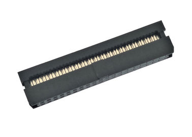 IDC 40 Pin Connector Wire To Board IDC Socket Connector Phosphor Bronze Contact
