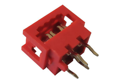 1.27 Mm Pitch IDC Connector 4 Pin Male Header Wire To Board IDC Socket