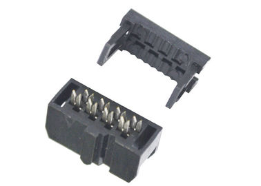8 Pin Female IDC Wire Circuit Board Ribbon Connectors 2.54mm PBT Material