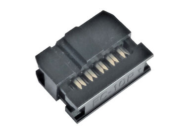 Black IDC Connector 2.54mm Female Header Computer Ribbon Cable Connectors