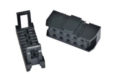 Black IDC Connector 2.54mm Female Header Computer Ribbon Cable Connectors
