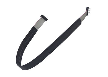 Custom 2.0mm IDC Flat Cable Assembly Hook Rectangular Solder Termination