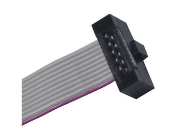 10 Pin IDC Flat Cable 1.27mm Pitch Flexible Ribbon Cable Wire To Board
