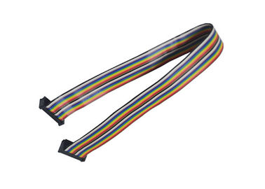 Electronic Colour IDC Flat Cable Assembly 2.0mm Pitch 20 Pin IDC Socket