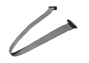 Dual Idc Cable Assembly 20 Pin IDC Socket Shielded 2mm Pitch Ribbon Cable