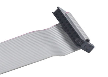 Dual Idc Cable Assembly 20 Pin IDC Socket Shielded 2mm Pitch Ribbon Cable