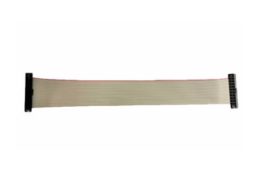 PCB Board IDC Flat Ribbon Cable Assemblies 2.54mm Pitch 20 Pin PVC Material