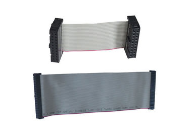 PCB Board IDC Flat Ribbon Cable Assemblies 2.54mm Pitch 20 Pin PVC Material