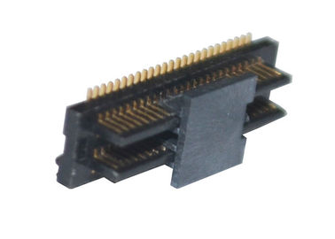 0.5A DIP BTB Connector 50 Pin Gold Plate PA6T PA9T LCP Insulator Material