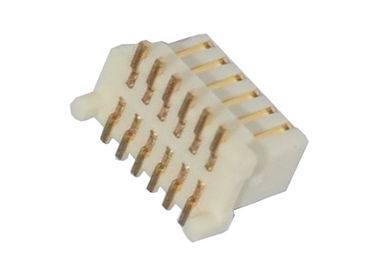 12 Pin Board To Board Connector SMT Pin Header Gold Plating Contact Materials