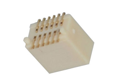 Vertical Mount Smt BTB Connector Brass Contact Male Header Connector 180°
