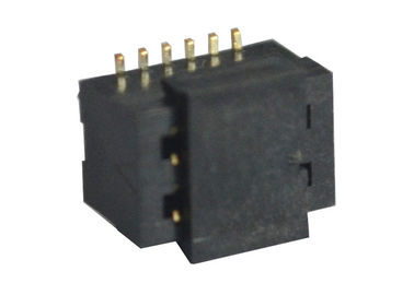 PA9T LCP H4.0 Mm Board To Board Connectors 0.8Mm Pitch Female Header 2*6P SMT Type