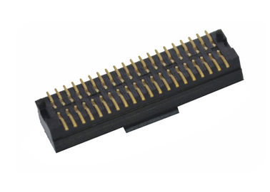 Female Circuit Board Pin Connectors 0.8mm Pitch 40 Pin SMT LCP Material