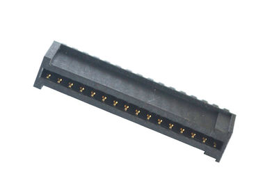 2.54mm 32 Pin Board To Board Connector Soldering Pin Male Header Black