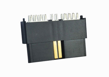 1000M Ohm PA6T PBT Board To Board Connector Vertical Seat LCP Material Black