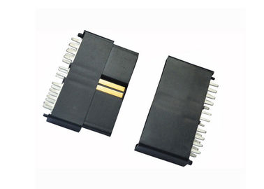 1000M Ohm PA6T PBT Board To Board Connector Vertical Seat LCP Material Black