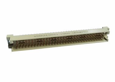 Brass 96p PCB Connector DIP 3X32 Pin Triple Row DIN 41612 Male Straight