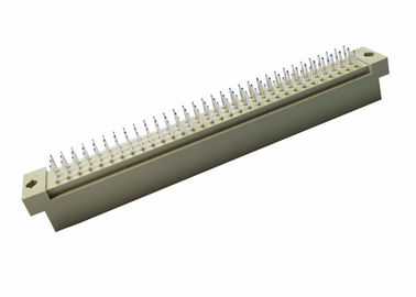 Brass 96p PCB Connector DIP 3X32 Pin Triple Row DIN 41612 Male Straight
