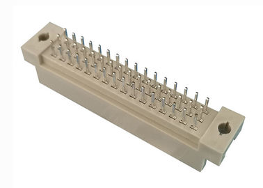Three Row Male DIN 41612 Connector Right Angle Type 3x16 Pin Header Fireproof