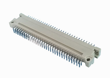 PBT Female DIN 41612 Connector 2.54mm Pitch 180 Degree Straight Double Row