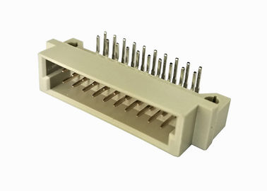 DIN 41612 Double Row Pin Header Connector 10 Pin Male Right Angle Pcb Header