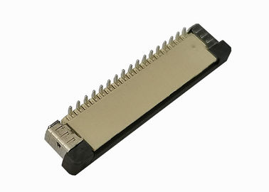 High Speed SMT Flex Ribbon Cable Connector , 34 Pin FPC Connector 0.5mm