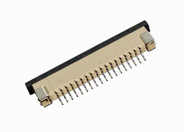 Custom 18 Pin FFC FPC Connector 1.0 Mm Pitch Horizontal Vertical Flexible
