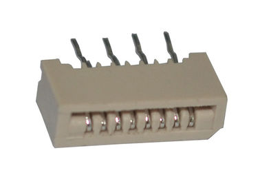 Straight Type FFC FPC Connector 1mm Pitch 18 Pin Metal Brass Contact Material