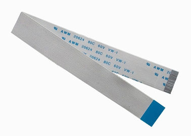 Ultra Thin Flexible Flat Ribbon Cable 0.5mm Pitch With Terminal Connector