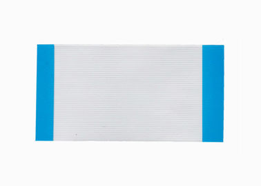 White Flat FFC FPC Cable A / B Type Connector 0.5mm Flexible Flat Wire