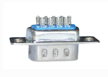Blue DB 9 Pin D Type Connector Straight Type DP Socket For PCB Circuit Board