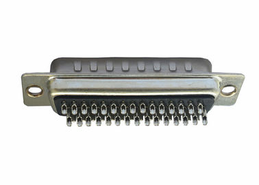 30P Male DB D SUB Connector Solder DP Socket Tin Or Gold Over Nickel