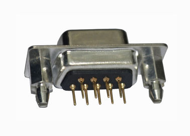 High Current D SUB Connector Right Angle Double Row Waterproof 500V AC