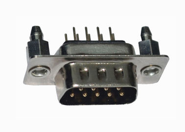 High Current D SUB Connector Right Angle Double Row Waterproof 500V AC