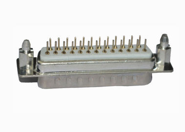Copper Alloy DB D SUB Connector  25 Pin Double Row 3.0A Rated Current