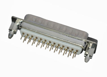 Copper Alloy DB D SUB Connector  25 Pin Double Row 3.0A Rated Current