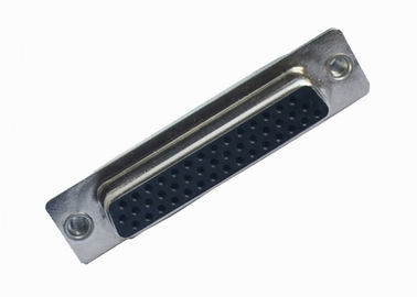 44 Pin D Type Female Connector Double Row PBT Material ISO9001 Approved
