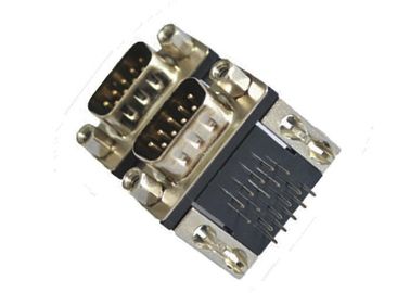 Two Row D SUB Connector 9 Pin D Type Male For Computer Game Joysticks