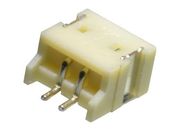 Single Row Wafer Connector 2 Pin Terminal Housing Connector White Colour