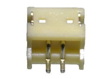 Single Row Wafer Connector 2 Pin Terminal Housing Connector White Colour