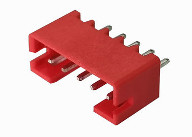 Pressure Welding Right Angle Female Header 2.0mm 5 Pin For PCB Board Red