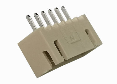 6 Pin Horizontal Wafer Connector PBT , High Speed Wire To Board Connector