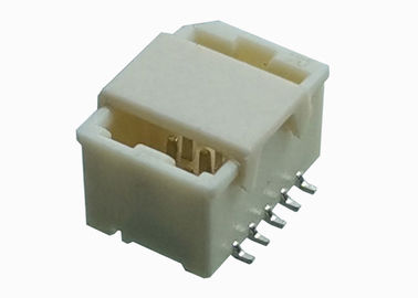 Beige SMT Wire To Board Power Connector 10 Pin Header 1.0mm Pitch DIP Type