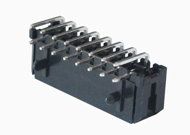 PBT / PA6T Wire Wafer Connector Right Angle 500V Withstanding Voltage