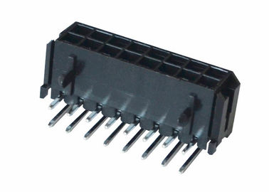 PBT / PA6T Wire Wafer Connector Right Angle 500V Withstanding Voltage
