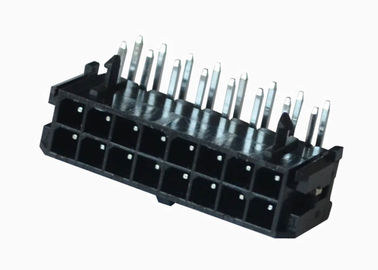 PBT / PA6T Wire Wafer Connector Right Angle 500V Withstanding Voltage