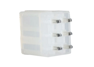 R Series 6 Pin Wafer Connector 4.2mm Pitch , Straight Terminal Housing Connector