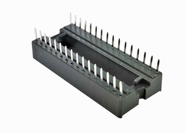1.778mm Pitch IC Socket DIP Square Hole Pin Header Connector 3A Current Rating