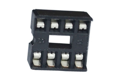 2.54mm Dip Socket 8 Pin Square Hole Pin Header Connector For PCB Board