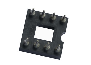 UL 94V 0 28 Pin Dip IC Socket Round Hole 7.62mm Connector Moisture Proof